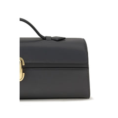 Savette Gray Calf Leather Bos Taurus Shoulder Bag