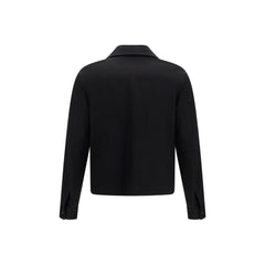 Amiri Black Cotton Full-Length Jacket