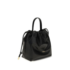 Chloé Black Lamb Ovis Aries Aries Shoulder Bag