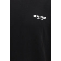 Represent Black Cotton Sweatshirt