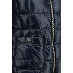 Herno Blue Polyamide Full-Length Jacket