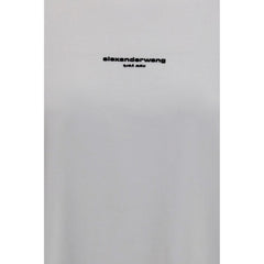 Alexander Wang White Cotton T-Shirt