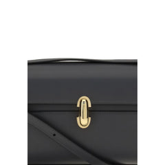 Savette Gray Calf Leather Bos Taurus Shoulder Bag
