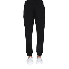 Moschino Couture Black Cotton Joggers (Workout Pants)