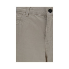 The Row Beige Cotton Relaxed Fit Jeans