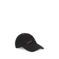 Gucci Black Cotton Cap (Baseball Hat)