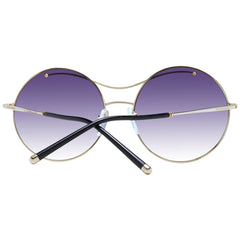 Ana Hickmann Gold Metal Sunglasses