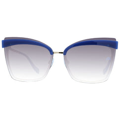 Ana Hickmann Gold Metal Sunglasses