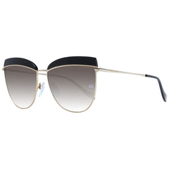 Ana Hickmann Black Acetate Sunglasses