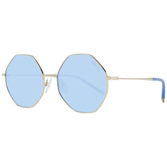 Ana Hickmann Gold Metal Sunglasses