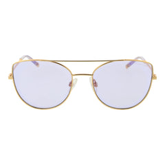 Ana Hickmann Gold Metal Sunglasses