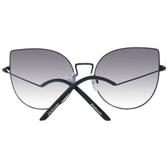 Ana Hickmann Black Metal Sunglasses