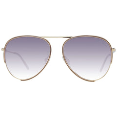 Ana Hickmann Gold Metal Sunglasses
