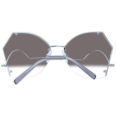 Ana Hickmann Gray Metal Sunglasses