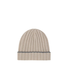 Brunello Cucinelli Beige Cashmere Beanie