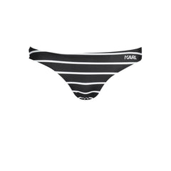 Karl Lagerfeld Black Polyamide Women's Swim Brief