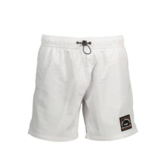 Karl Lagerfeld Bianco Polyester Men's Swim Boxer