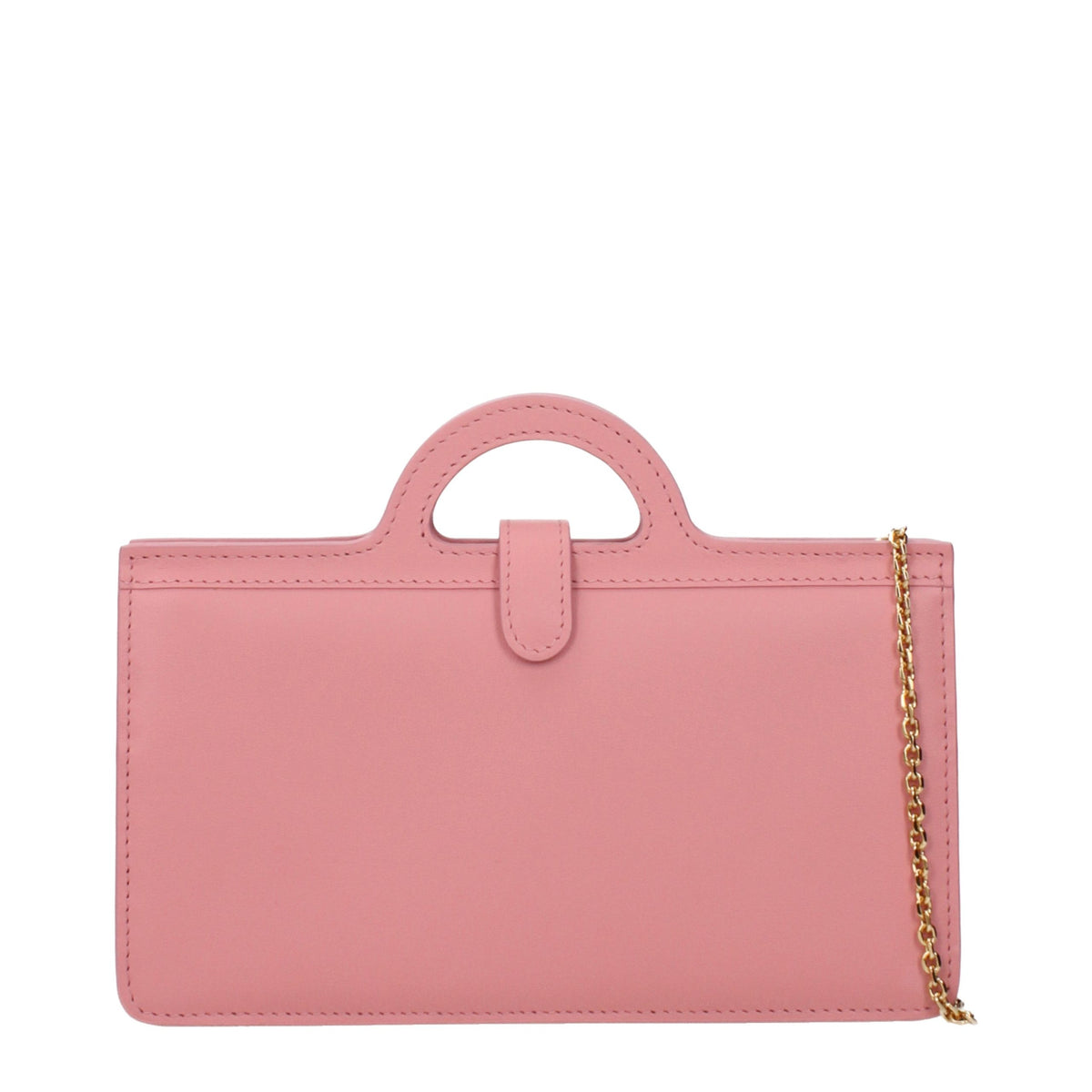 Marni Pink Leather Crossbody Bag