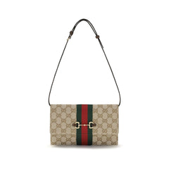 Gucci Brown Fabric Wallet
