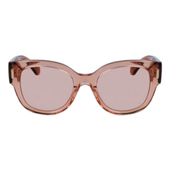 Ferragamo Transparent Acetate Sunglasses