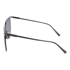 Ferragamo Gray Metal Sunglasses