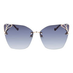 Liu Jo Gold Metal Sunglasses