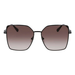 Longchamp Black Metal Sunglasses