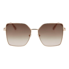 Longchamp Gold Metal Sunglasses