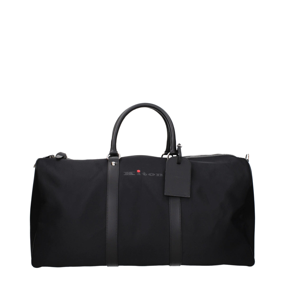 Kiton Black Nylon Luggage And Travel