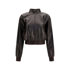 Gucci Brown Lamb Ovis Aries Aries Bomber