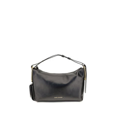 Marc Jacobs Black Calf Leather Bos Taurus Handbag