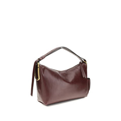 Marc Jacobs Bordeaux Calf Leather Bos Taurus Handbag