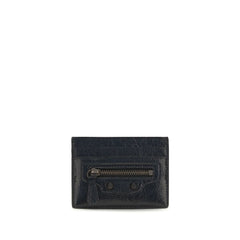 Balenciaga Black Lamb Ovis Aries Aries Wallet