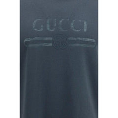 Gucci Gray Cotton T-Shirt