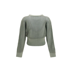 Brunello Cucinelli Bicolor Cotton Cardigan