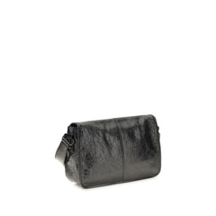 Balenciaga Black Lamb Ovis Aries Aries Shoulder Bag