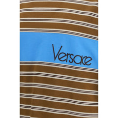 Versace Brown Cotton T-Shirt