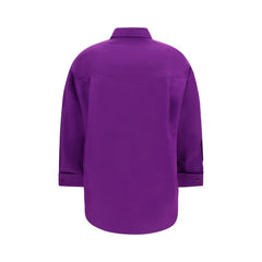 Balenciaga Purple Cotton Shirt