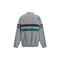 Miu Miu Gray Polyester Shell Jacket