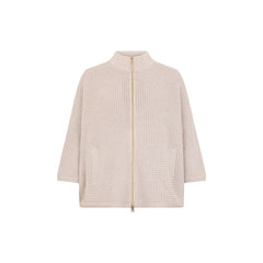 Herno Beige Cotton Cardigan