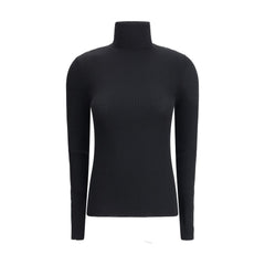 Wolford Black Wool Turtleneck