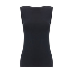 Wolford Black Modal Sleeveles T-Shirt