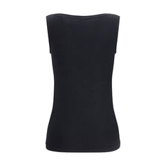 Wolford Black Modal Sleeveles T-Shirt