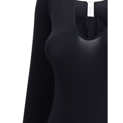 Wolford Black Polyamide Bodysuit