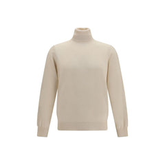 Brunello Cucinelli Beige Cashmere Turtleneck