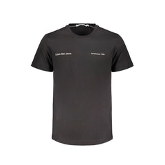 Calvin Klein Black Cotton Men's T-Shirt