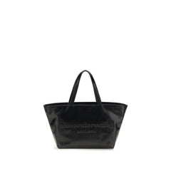Alexander Wang Black Calf Leather Bos Taurus Shoulder Bag