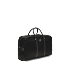 Prada Black Recycled Polyamide Luggage And Travel