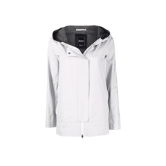 Herno Gray Polyester Shell Jacket