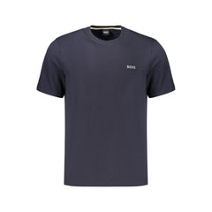 Hugo Boss Blue Cotton Men's T-Shirt